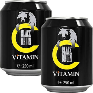نوشابه انرژی زا ویتامین C سی بلک برن BLACK BRUIN حجم 250 میلی لیتر - ایبو کالا