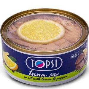 کنسرو تن ماهی با لیمو تاپسی 180 گرم - ایبو کالا